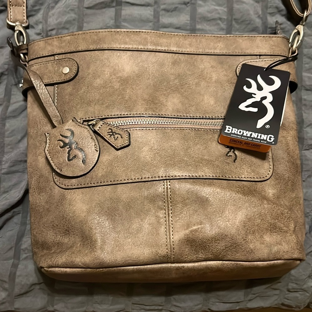 NWT Browning Conceal Carry Crossbody in Charcoal